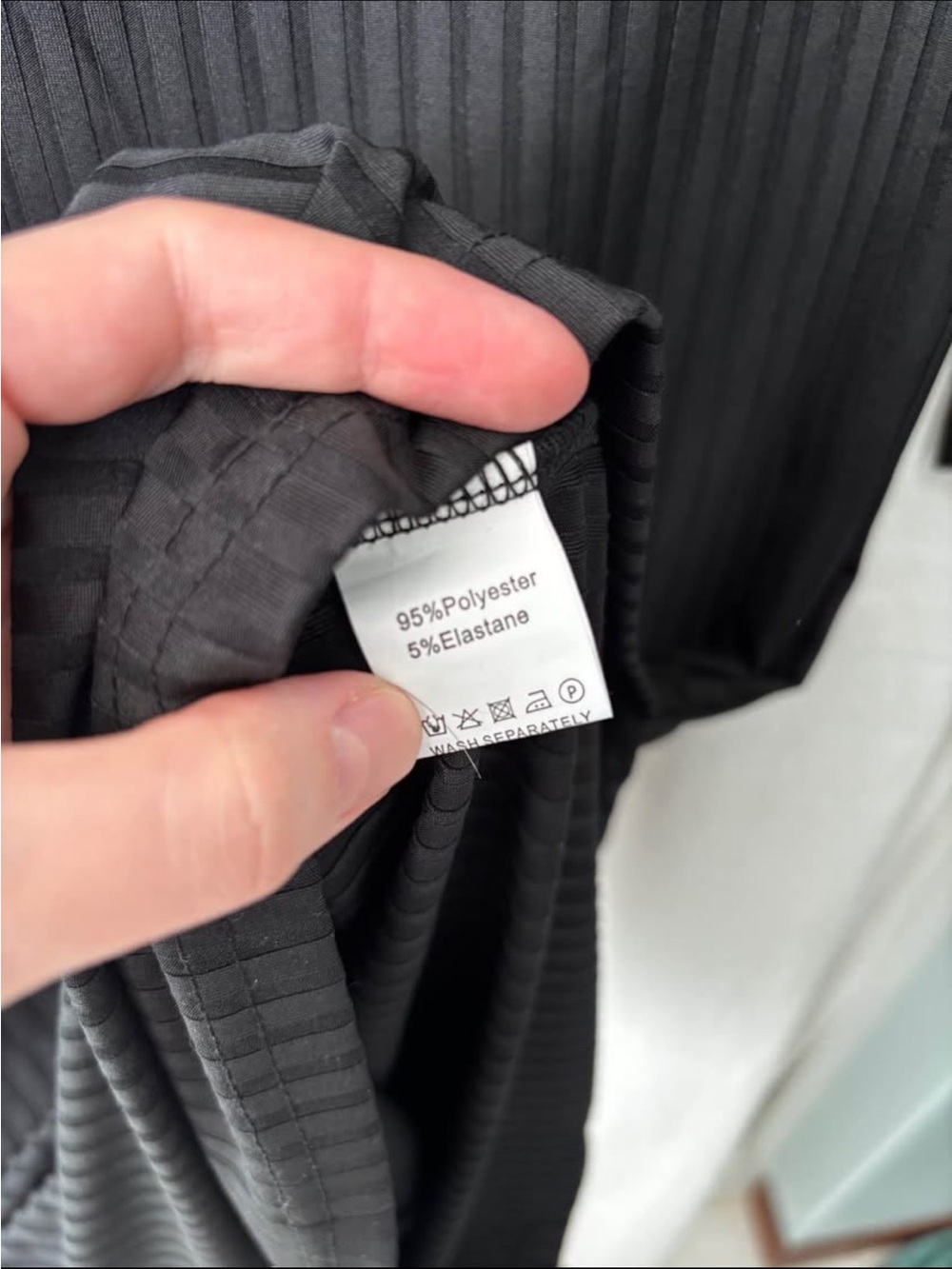 NWOT Ribbed Maternity Dress - Picture 3 of 5